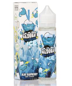 Bazooka Sour Straws ICE Ejuice 60ML Blue Raspberry