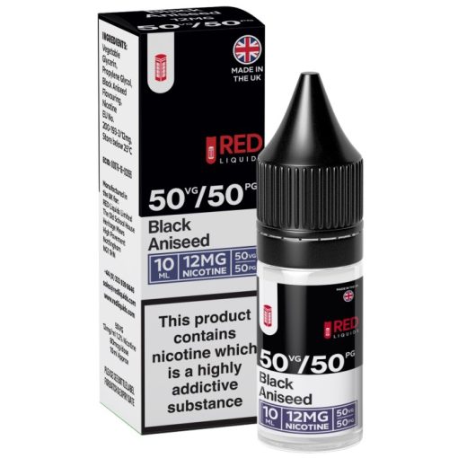 Black Aniseed 5050 - Red Liquids