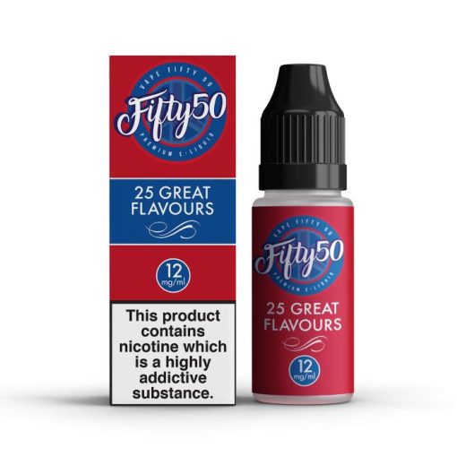 Fifty 50 Premium E Liquid 12mg 40