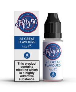 Fifty 50 Premium E Liquid 6mg