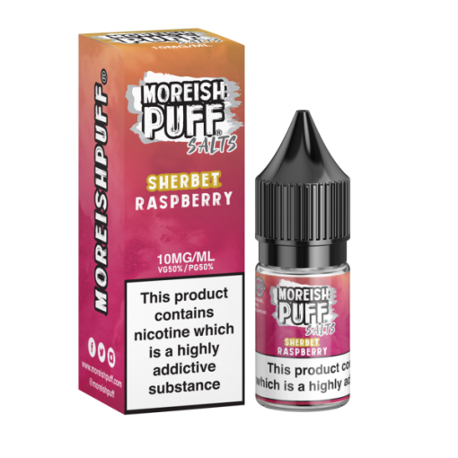 Raspberry Sherbet Nic Salt Moreish Puff