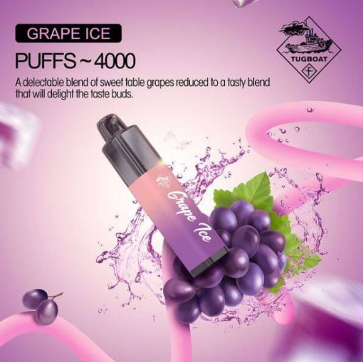 Grape Ice by Tugboat Mega Flow