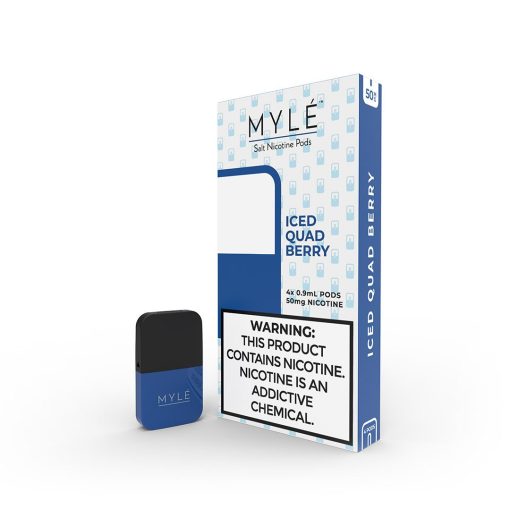 Myle Iced Quad Berry MAGNETIC pods