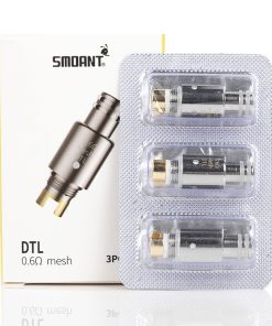 smoant pasito replacement coils rba series 0.6ohm dtl mesh replacement coils