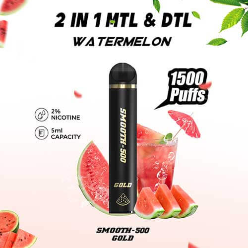 Watermelon by Smooth 500 Gold