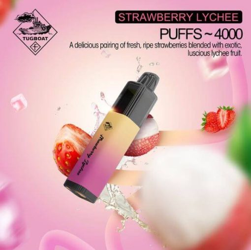 Strawberry Lychee by Tugboat Mega Flow