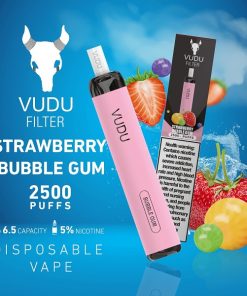 Strawberry Bubble Gum 2500 by Vudu