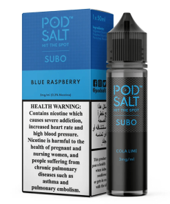 Blue Raspberry 50ml Pod Salt Subo
