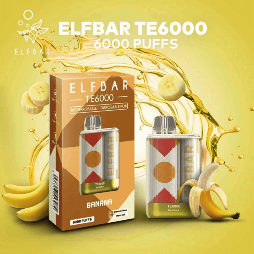 Elf Bar TE 6000 Banana