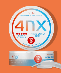 4nx Fire and Ice Slim Nicotine Pouches