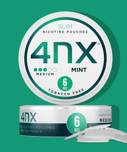 4nx Mint Slim Nicotine Pouches