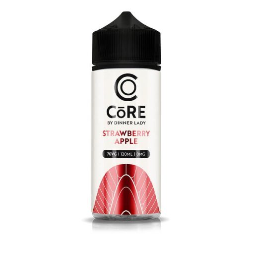 Core by DINNER LADY Strawberry Apple 0mg 120ml copy 1 2