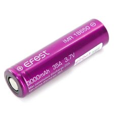 Efest 18650 3000mAh Flat Top Battery – Purple Series 2 1 2