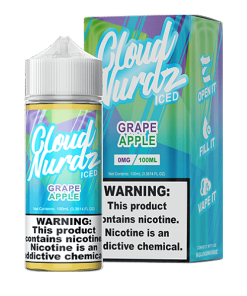 Grape Apple ICED 100ml by Cloud Nurdz