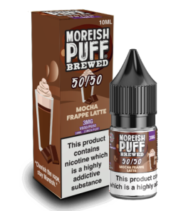 Mocha Frappe Latte Brewed 50 50 by Moreish Puff