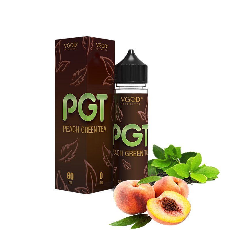 PGT Peach Green Tea by VGOD 60ml 3mg 1 2