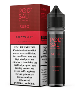Strawberry 50ml Pod Salt Subo