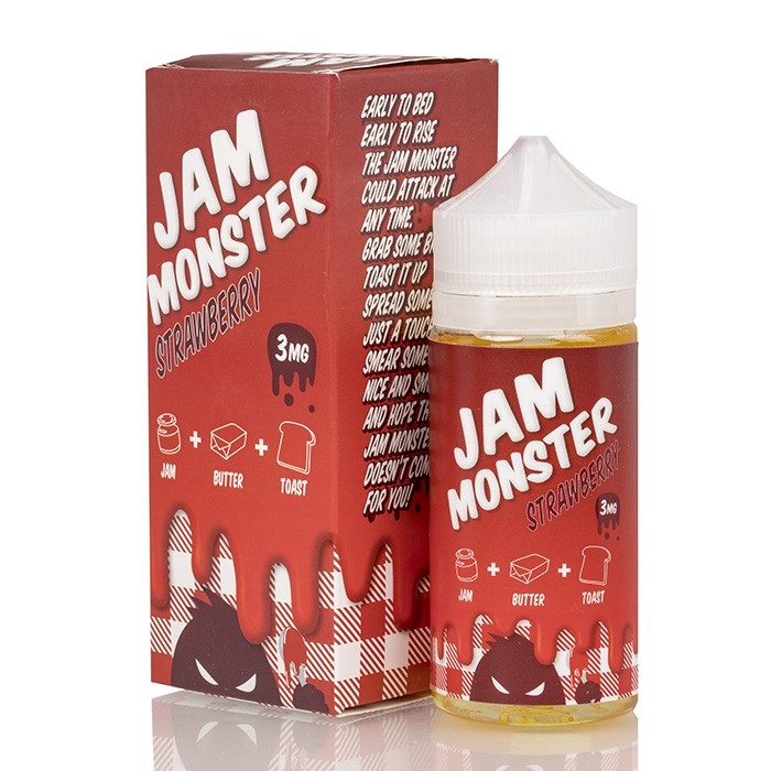 Strawberry by Jam Monster 100ml 1 2