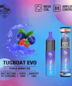 Triple Berry Ice by Tugboat Evo 4500