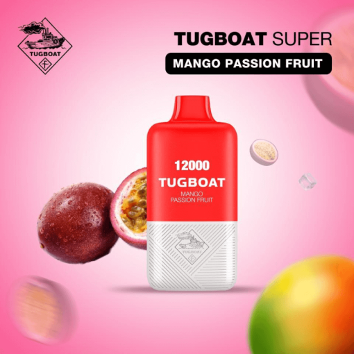 Tugboat Super 12k Puffs Mango Passion Fruit