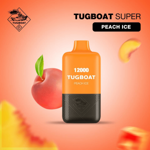 Tugboat Super 12k Puffs Peach Ice