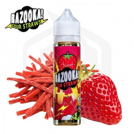 bazooka vape strawberry sour straws 1 1 2
