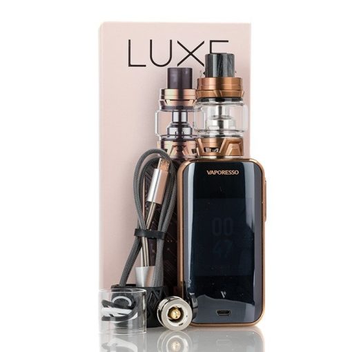 vaporesso luxe 220w skrr tank starter kit package contents 1