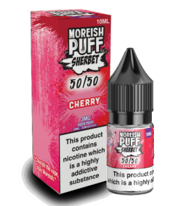 Cherry Sherbet 5050 by Moreish Puff