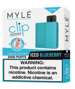 Myle Clip Iced Blueberry