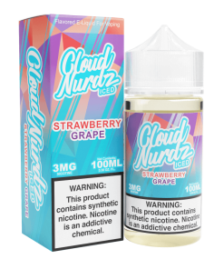 Strawberry Grape ICED 100ml by Cloud Nurdz