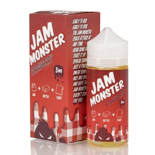 Strawberry by Jam Monster 100ml 1