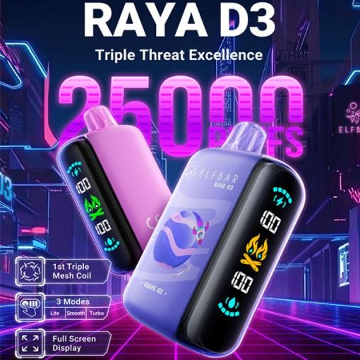 Elf Bar RAYA D3 25000 Puffs 1