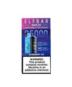 Elf Bar RAYA D3 Blueberry Ice 25000 Box