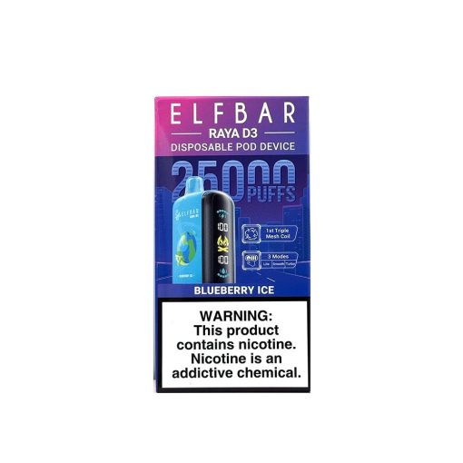 Elf Bar RAYA D3 Blueberry Ice 25000 Box