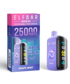 Elf Bar RAYA D3 Grape Mint 25000