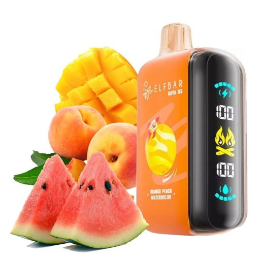 Elf Bar RAYA D3 Mango Peach Watermelon 25000