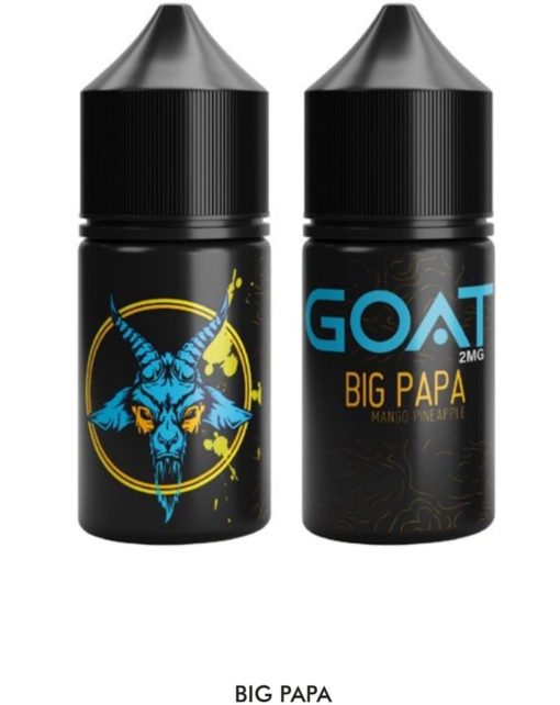 GOAT Big Papa Mango Pineapple 30ml Salt Nic